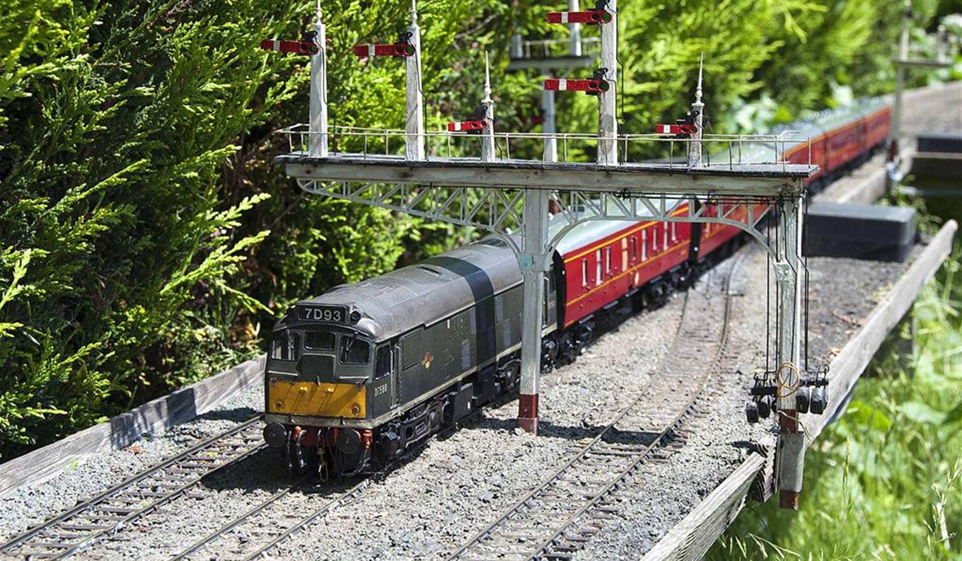 o gauge model railway