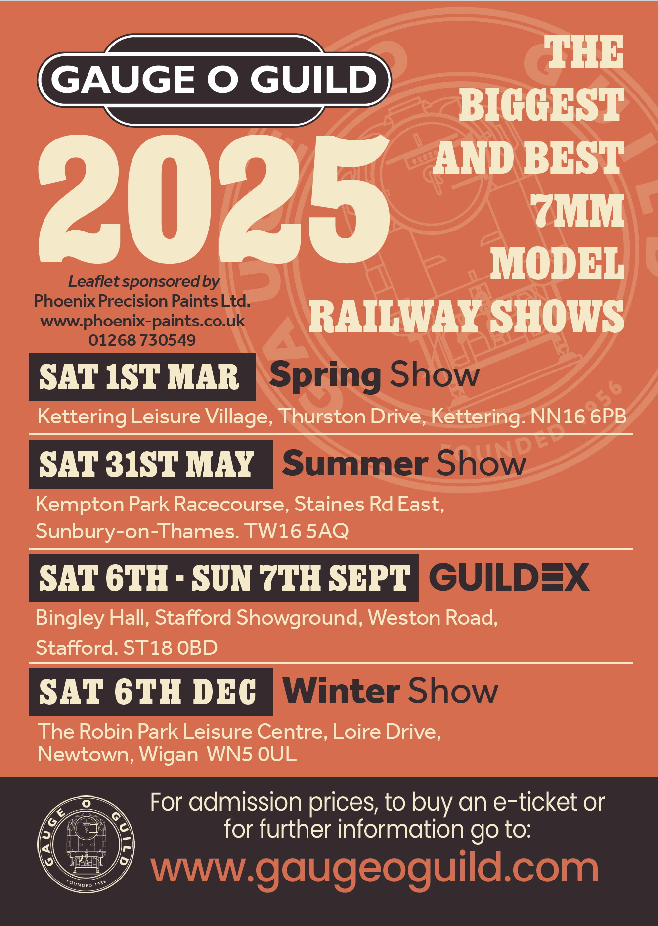 Events 2025 poster